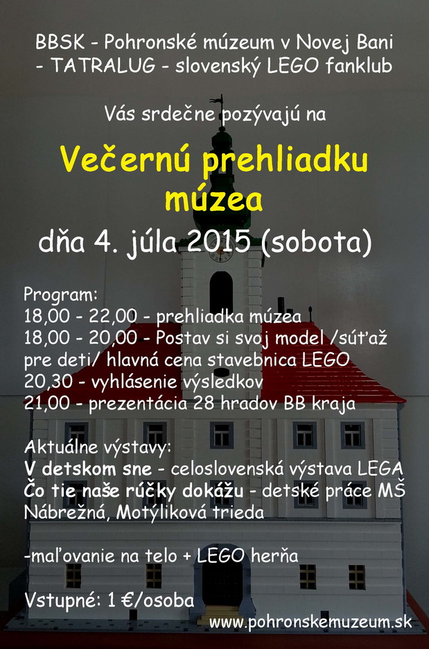 "V detskom sne" - Nová Baňa (9.5. - 21.8.2015)